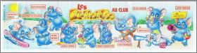 Les lphantos au Club (figurines Kinder Surprise)