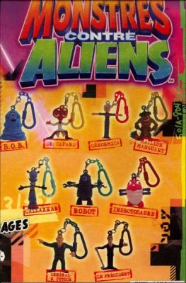 Monstres contre Aliens / Monstri contro Alieni - Figurines