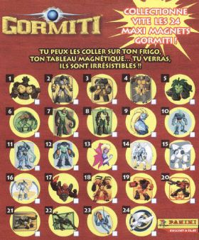 Gormiti -  24 Maxi Magnets