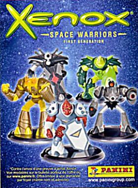 Xenox -  Space Warriors - Figurine + sa carte