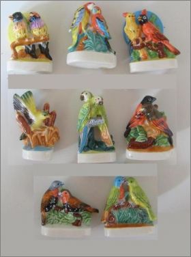 Les Oiseaux exotiques - Cadoland- fves brillantes - 2002