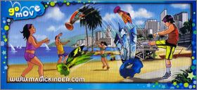 Jeux de lancer - Kinder - Gomove - UN253  UN254 - 2012