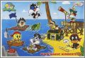 Baby Looney Tunes Pirati Kinder TT-2-1  TT-2-7 Italie