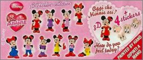 I Love Minnie - 3D Fashion collection - Figurines Zaini 2012
