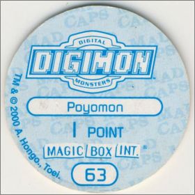 Digimon - Pogs Magic Box Int. - 2000