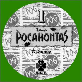 Pocahontas - Disney - 70 Pogs Selecta - 1994