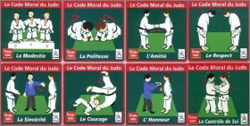 Le code moral du judo - 8 Magnets - Ptrole Hahn - 2012