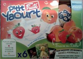 Bbs Animaux Srie Ferme - Magnets P'tit Yaourt Fruit 2012