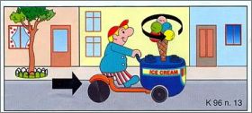 Triporteur  Ice Cream - K96-13 - Kinder Surprise - 1996