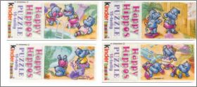La bande des Hippos - Puzzles - Kinder Surprise - 1990