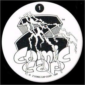 Z Comic Cap - Hro sries # 1 - Pogs 1994