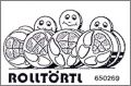 Rolltrtl / Rollturtle - Kinder Allemagne   1988 - 650 269