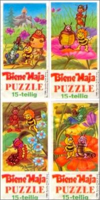 Die Biene Maja - Puzzles Kinder - Allemagne  - 1986