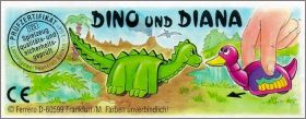 Dino und Diana - Kinder Surprise 612 456, 612 480 Allemagne