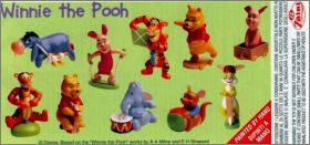 Winnie the Pooh 3 Disney - Zaini - Figurines Brillantes 2006