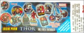 Iron Man - Thor - The First Avenger - Marvel - Zaini - 2011