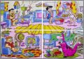 Puzzles Pierrafeu -  Hanna Barbera n2 - Kinder Italie