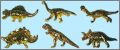 Dinosaures dors en 3D - Arguydal - Fves dores - 1994