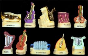 Instruments de Musique - Fves Mates et Or -  H.E.P.  2005