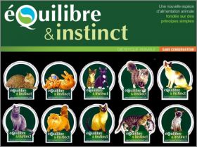 Equilibre & Instinct - Chats - Magnets