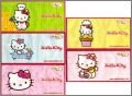 Hello Kitty Maxi 100G Kinder FF-S-1   FF-S-5 - Pques 2015