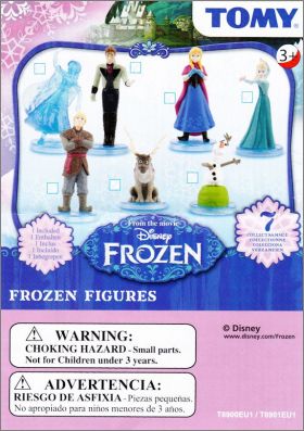 Frozen Disney - 7 Figures  T8900EU1 - Tomy - 2015