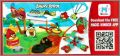 Angry Birds - Magic Kinder Joy FF601  FF608, FF140, FT072C