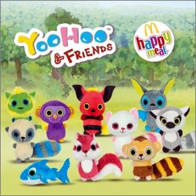 Yoohoo and friends - 10 peluches - Happy Meal - Macdo 2013