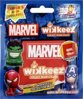 Wikkeez - Disney -  Marvel Collector Bag - series 1 - 2015