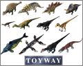 Sur la Terre des Dinosaures - BBC - 12 figurines TOYWAY 1999
