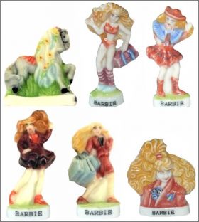 Barbie - Mattel - 6 Fves brillantes - 1994