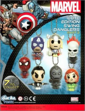 Marvel Cute Edition Swing Danglers Part 2 - Gacha/Tomy 2012