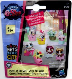 Littlest Petshop B4743 Pets in the city 24 Figurines Hasbro