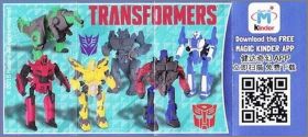 Transformers - Kinder - FS566  FS571 - 2015