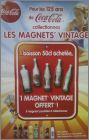 Les 125 ans de Coca-Cola - 5 magnets vintage - 2011