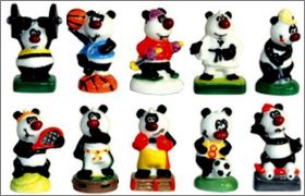 Les pandas sportifs - 10 Fves Brillantes - 2015