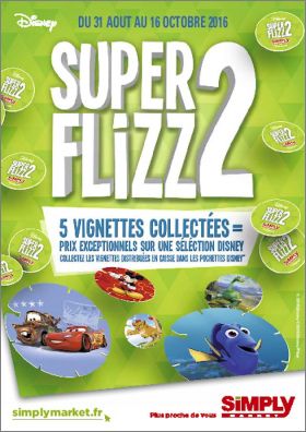 Super Flizz 2 - Collectionnez vos Hros Simply Market   2016