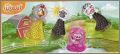 Animaux  ressort Kinder  Mixart SD137, SD138 , SD141, SD142