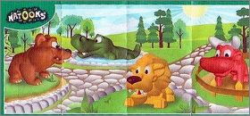 Animaux croqueurs - Kinder Natoons - SD130  SD133