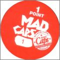 Super Caps Authentic W.C.F - Mad Caps - Pogs - 1995