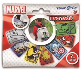 Marvel Bag Tags - Tomy - Gacha - 2014