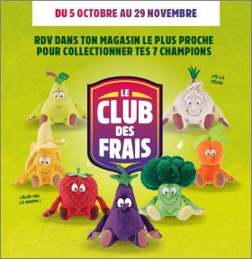 Le Club des Frais - Peluches - Lidl - 2016 - 2018