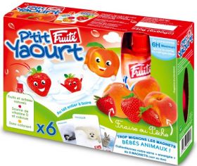 Bbs Animaux - Srie Enneige  Magnets  P'tit Yaourt Fruit