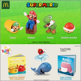 Super Mario - Nintendo - Happy Meal - Mc Donald - 2017