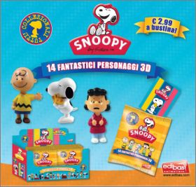Snoopy - 14 figurines 3D - Edibas - 2013