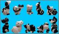 Chats noirs et blancs  - 10 Fves brillantes - Prime 2015