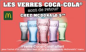 Verres Coca-Cola - Collection t 2017 - McDonald's