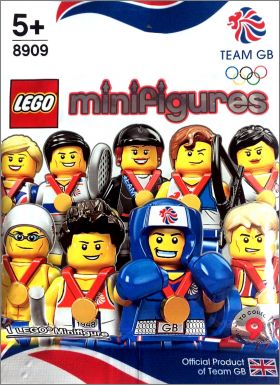 Minifigures Lego 8909 - Team GB - Juillet 2012 Angleterre