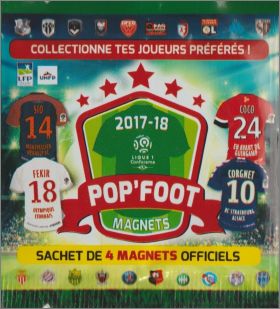Pop'Foot 2017-18 - 320 Magnets (Maillots L1) Tournon
