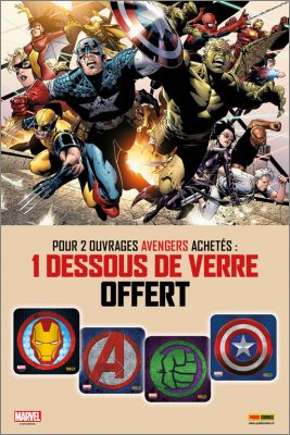Avengers - Dessous de Verre - Panini Comics - 2018
